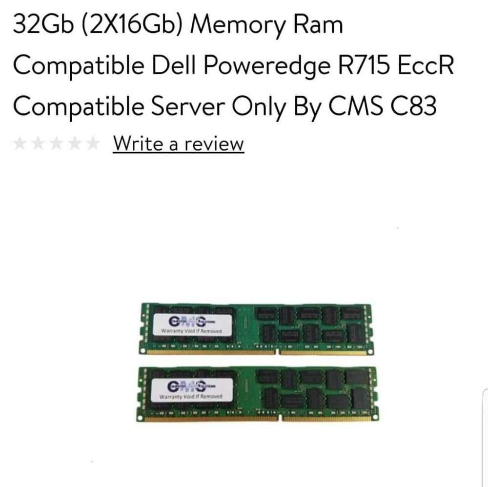 32Gb Memory Ram Dell Poweredge